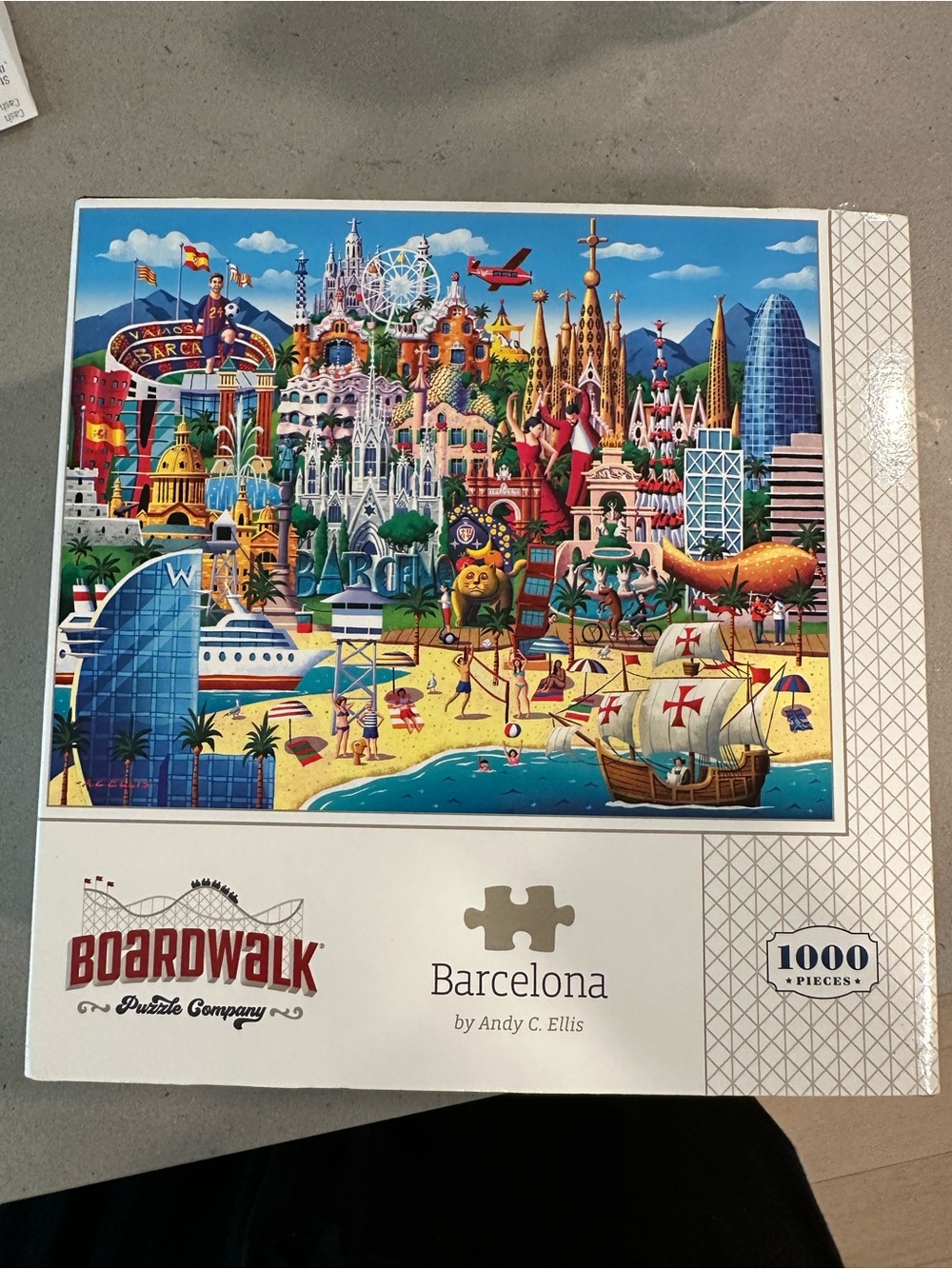 Boardwalk “Barcelona” 1000pc Puzzle
